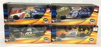 4 Hot Wheels/NASCAR die cast Collector cars