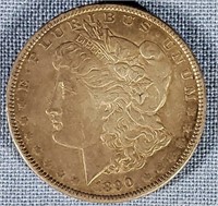 1890 Morgan Silver Dollar EF 40