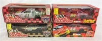 4 Racing Champions die cast collector cars