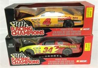 2 Racing Champions die cast Collector cars