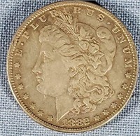 1882 Morgan Silver Dollar EF 40