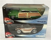 2 100% Hot Wheels die cast Collector cars