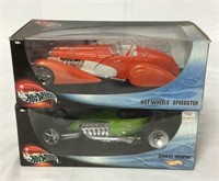 2 100% Hot Wheels die cast Collector cars