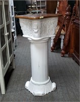 Fancy Pedestal 43"h.  19" x 19"