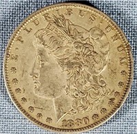 1880 O Morgan Silver Dollar AV 50