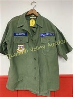 US AIR FORCE MILITARY SHIRT & 2 PAIRS OF PANTS