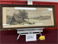 1897 FRAMED CHARLES WESTERLY LITHOGRAPH