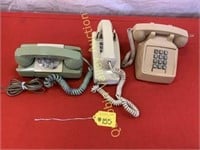 3 VINTAGE TELEPHONES