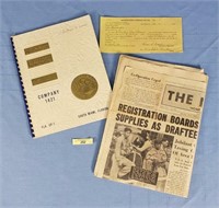 Selection of Wartime History