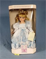 Hand Crafted Porcelain Doll 10"