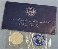 1971 S Ike Dollar