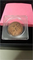 1909 British Copper Large Penny