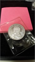 1982 Franklin D. Roosevelt .999 Silver Round Coin