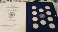 America's First Medals Album w/ 1 Coin