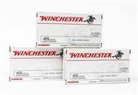 Ammo 45 ACP 150 Rounds Factory Winchester