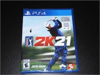 Sealed PS4 2K 21 PGA Tour