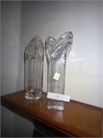 Pair of Glass vases
