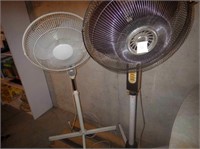 2 - oscillating fans