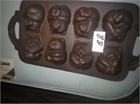Chocolate mold with no lid