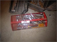 tool boxes with tools