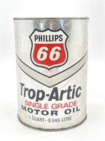 Phillips 66 Trop-Artic Motor Oil Can - Full