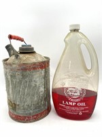 Small Kerosene Can 9.5” and Lamp Oil