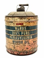 Wards Motor Oil Can 16”