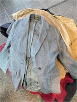 Vintage and Newer Women’s and Men’s Coats,