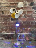 Floor Lamp and Colored Light 66”