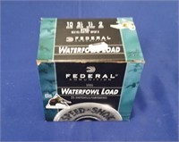 25 ROUNDS FEDERAL WATERFOWL LOAD 10 GA