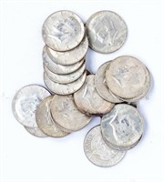 Coin Collection Of Kennedy Silver Half Dollars