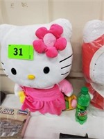 STANDING HELLO KITTY STUFFED DOLL  -EASTER