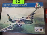NEW ITALERI B-26K COUNTER INVADER MODEL PLANE