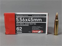 Aguila 5.56 x 45mm 62 Gr. FMJ (50 Cartridges)