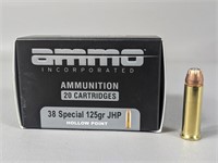Ammo Incorporated 38 Special 125 Gr. (20 Total)