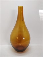 glass vase 24" high by approx 11" wide