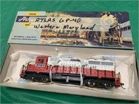 ATHEARN BOX / WESTERN MARYLAND 3797 HO TRAIN ENG.