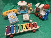 (5) GROUP OF FISHER PRICE RELATED / 72 MERRY GO