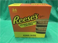 SEALED BOX OF 24 KING SIZE PEANUT BUTTER LOVERS