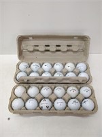 2 dozen golf balls
