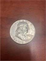Ben Franklin half dollar