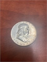 Ben Franklin half dollar