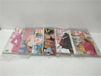 1990 Vogue magazines