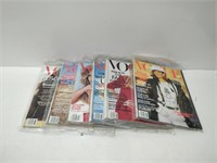 1990 Vogue magazines