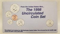 1998 Uncirculated Coin Set U.S. Mint D & P