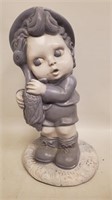 Russ Berries Hard Plastic Little Boy Blue Bank