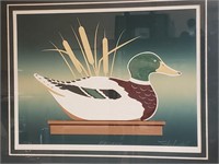 "Mallard" John Fields Signed Art Print