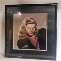 Lauren Bacall Portrait by Martindale Signed