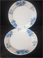 (3) Corelle Blue Velvet Dinner Plates