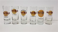 Hard Rock Cafe Shot Glass Collection